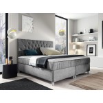 Επενδυμένο κρεβάτι Prowansja-Gkri Skouro-180 x 200