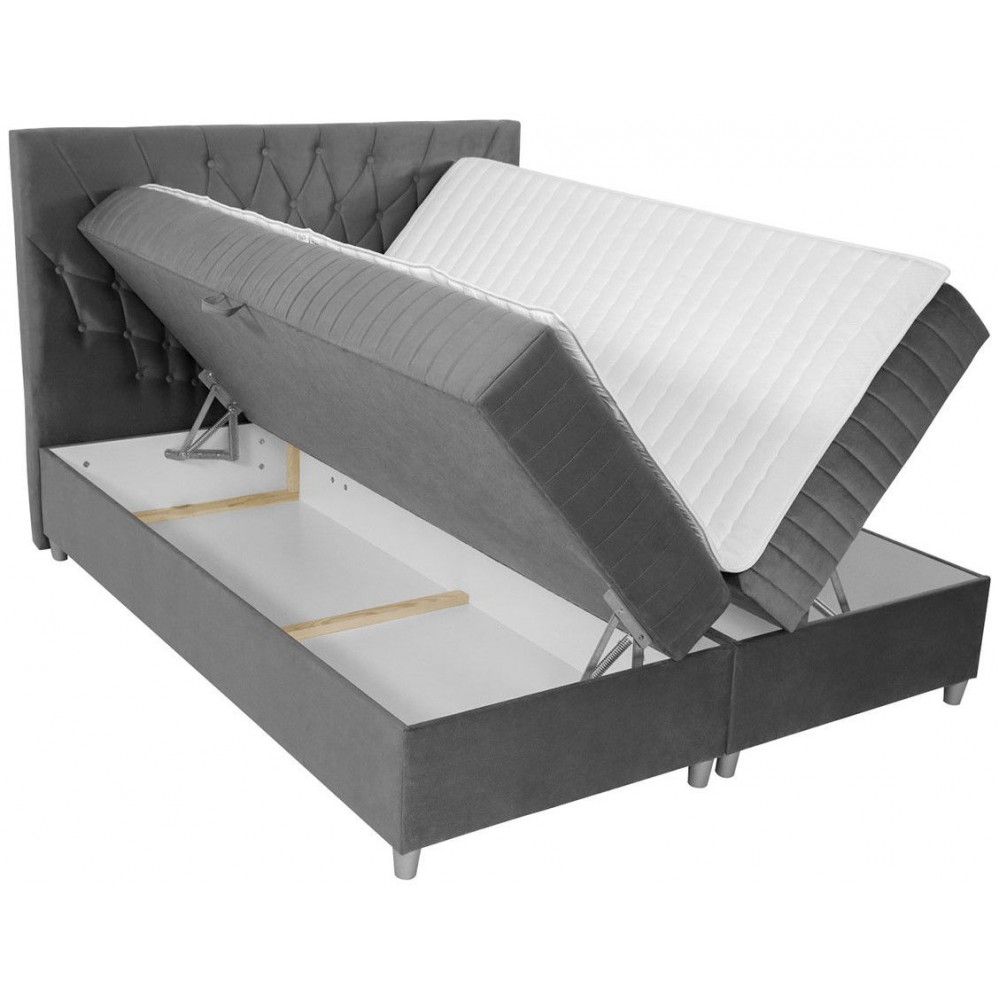 Επενδυμένο κρεβάτι Prowansja-Sapio milo-180 x 200