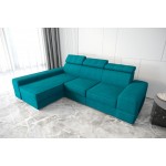 Γωνιακός Καναπές Dren -Petrol-Αριστερή