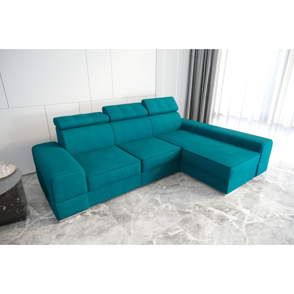 Γωνιακός Καναπές Dren -Petrol-Δεξιά