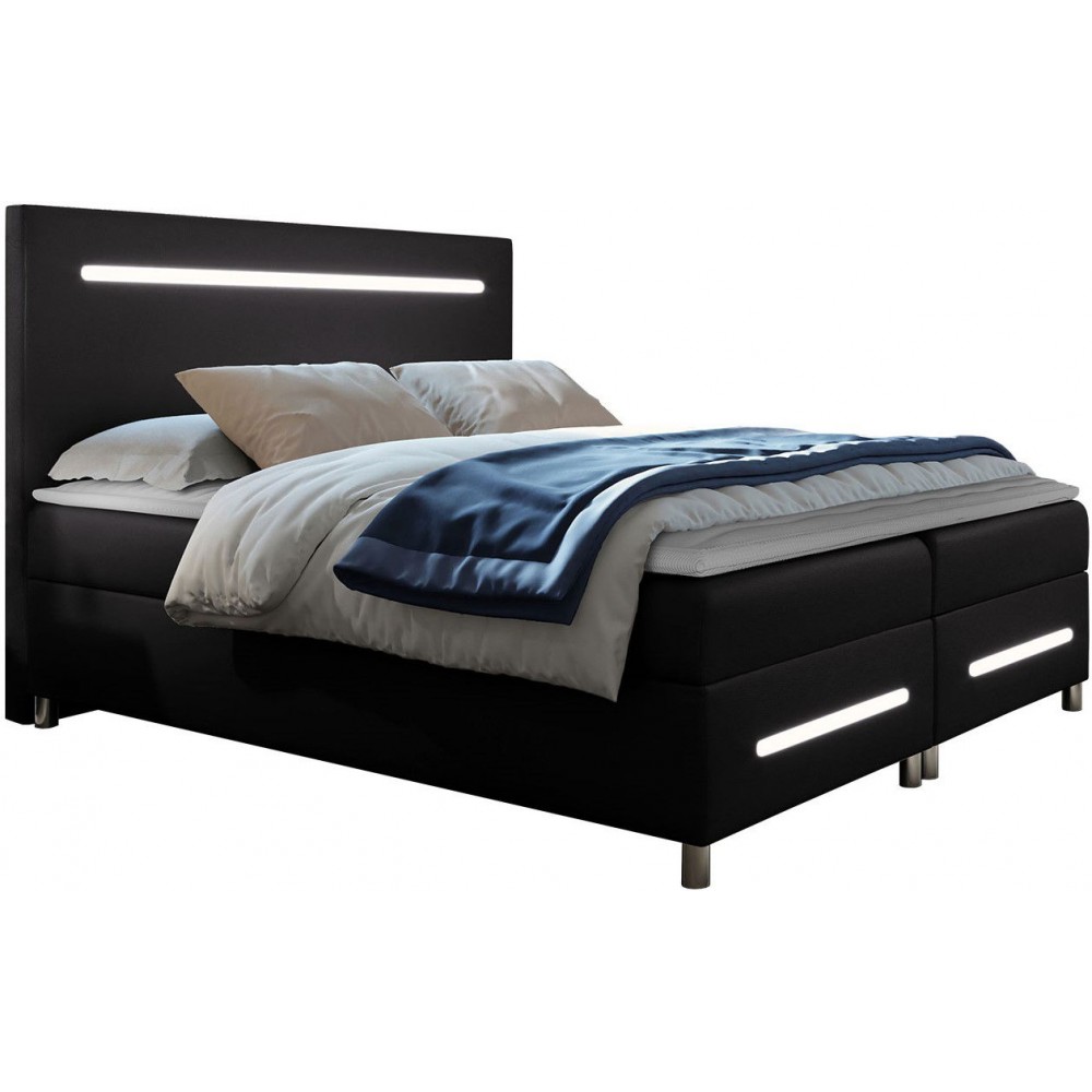 Επενδυμένο κρεβάτι Enter-Mauro-140 x 200