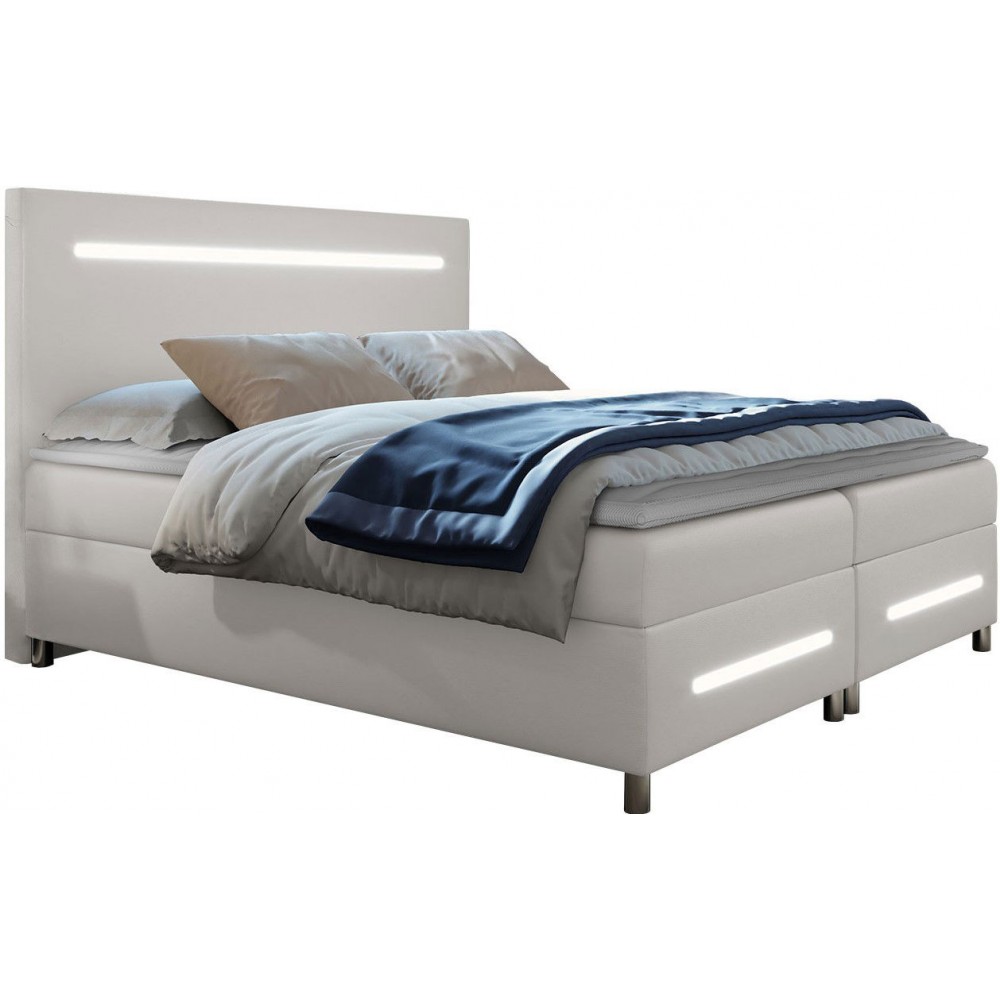 Επενδυμένο κρεβάτι Enter-Leuko-180 x 200