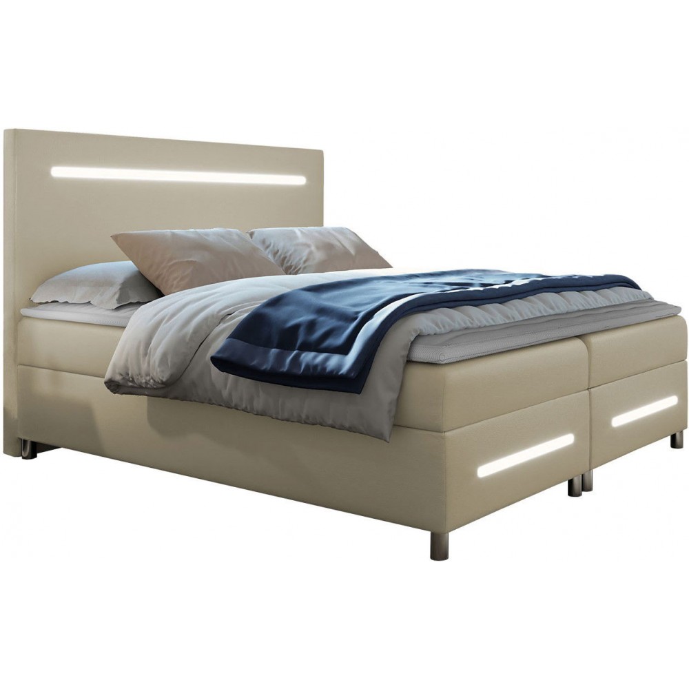 Επενδυμένο κρεβάτι Enter-Ekrou-140 x 200