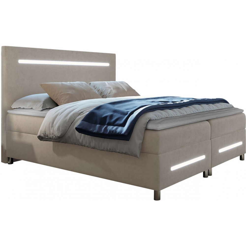 Επενδυμένο κρεβάτι Enter-Mpez-140 x 200