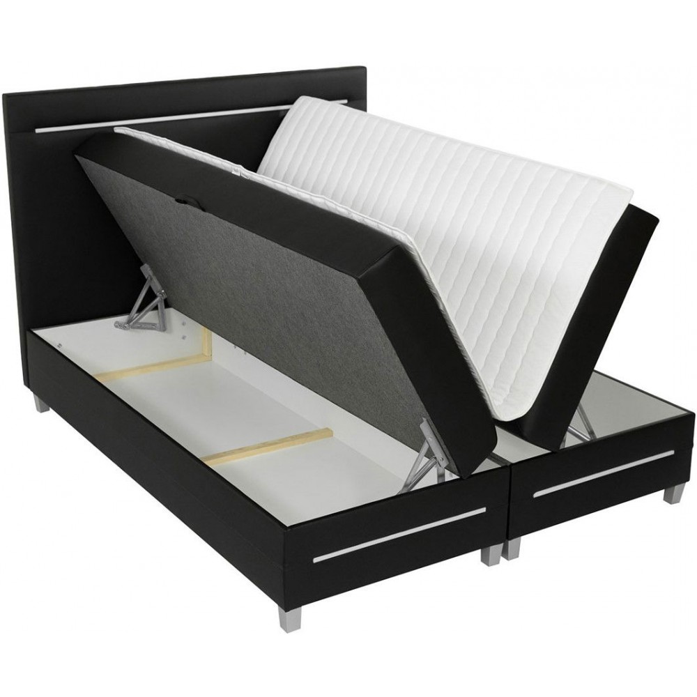 Επενδυμένο κρεβάτι Enter-Mple Skouro-160 x 200