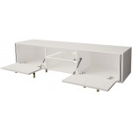 Έπιπλο τηλεόρασης Cristal-Mauro-Μήκος: 160 εκ.