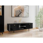 Έπιπλο τηλεόρασης Cristal-Mauro-Μήκος: 160 εκ.