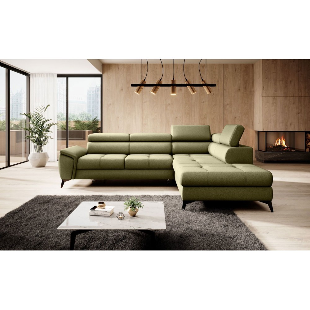 Γωνιακός καναπές Cacao-Ladi-Δεξιά