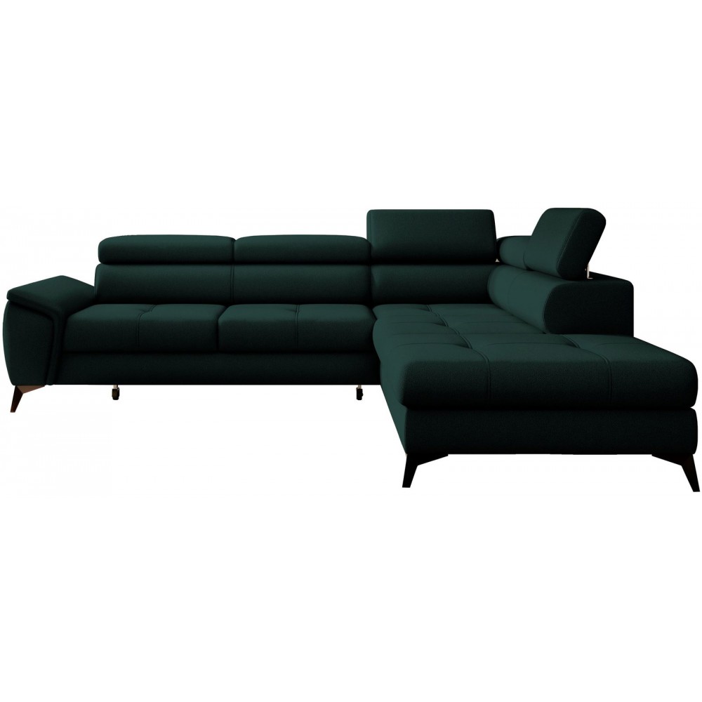 Γωνιακός καναπές Cacao-Kyparissi-Δεξιά