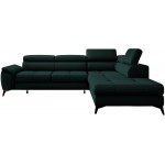 Γωνιακός καναπές Cacao-Kyparissi-Δεξιά