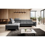 Γωνιακός καναπές Cacao-Gkri-Αριστερή