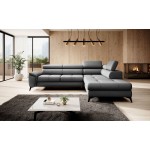 Γωνιακός καναπές Cacao-Gkri-Δεξιά