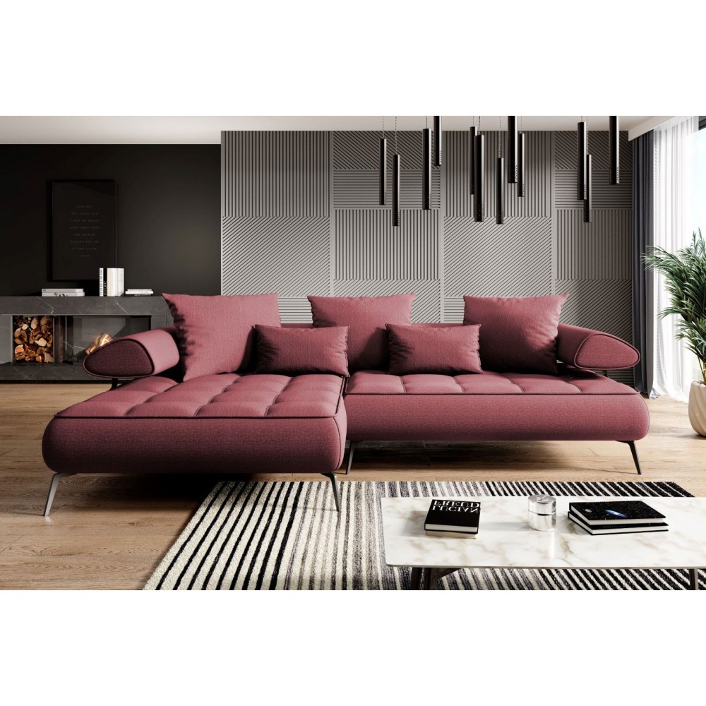 Γωνιακός καναπές Solido Mini-Sapio milo-Αριστερή