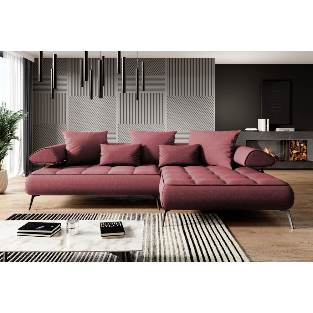 Γωνιακός καναπές Solido Mini-Sapio milo-Δεξιά