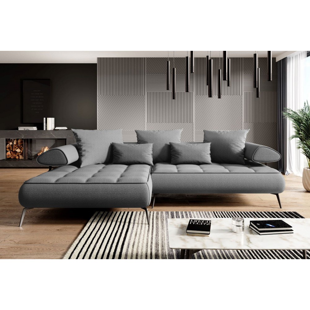 Γωνιακός καναπές Solido Mini-Gkri-Αριστερή