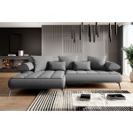 Γωνιακός καναπές Solido Mini-Gkri-Αριστερή