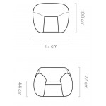 Πολυθρόνα Bear-Gkri