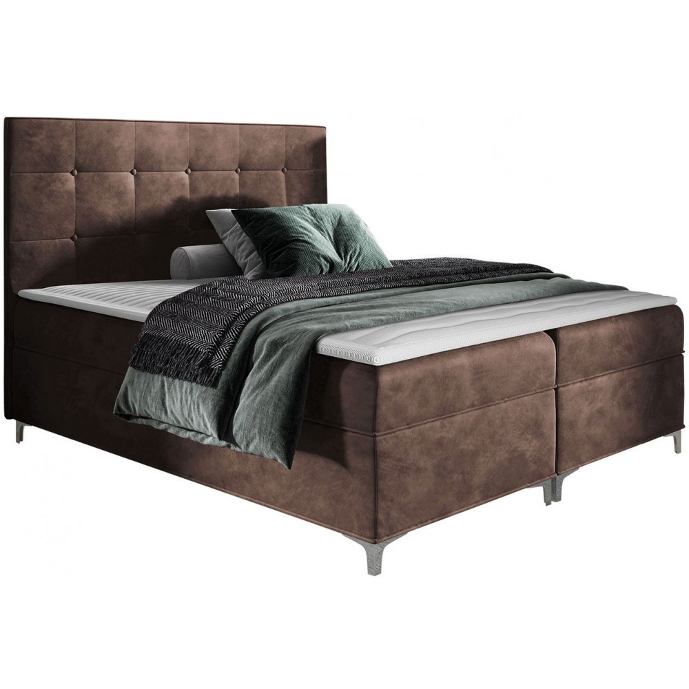 Επενδυμένο κρεβάτι Snake-Kafe-200 x 200