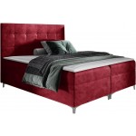 Επενδυμένο κρεβάτι Snake-Kokkino-200 x 200