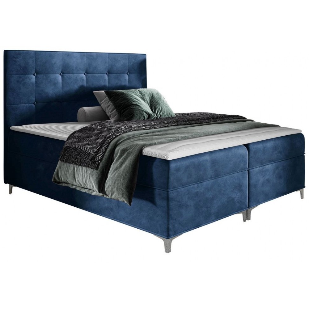 Επενδυμένο κρεβάτι Snake-Mple-120 x 200