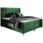 Επενδυμένο κρεβάτι Snake-Prasino-120 x 200