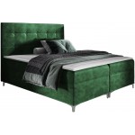 Επενδυμένο κρεβάτι Snake-Prasino-200 x 200