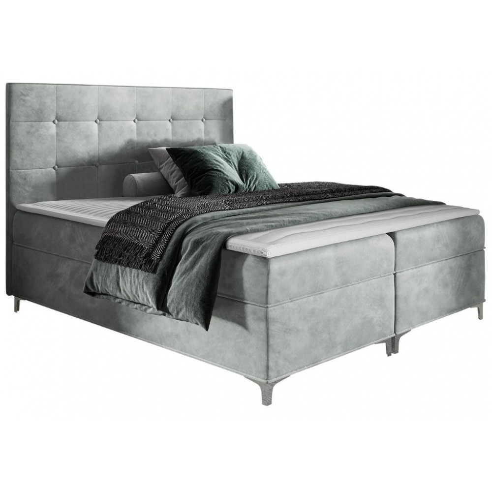 Επενδυμένο κρεβάτι Snake-Gkri-140 x 200