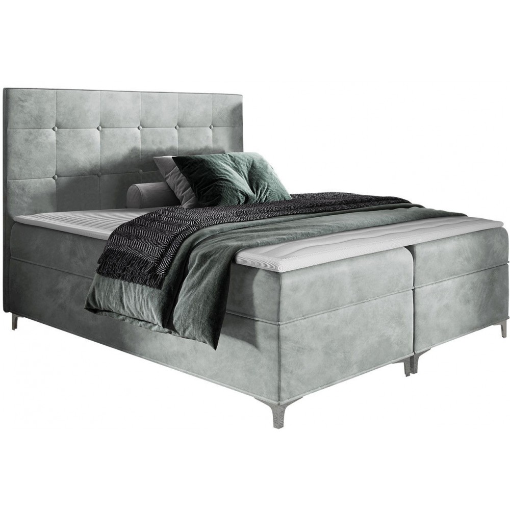 Επενδυμένο κρεβάτι Snake-Gkri-200 x 200