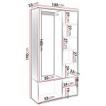 Γκαρνταρόμπα Milo-Artisan