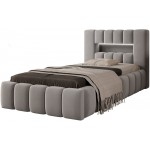 Επενδυμένο κρεβάτι Mercy mini 108x234x92