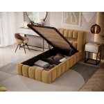 Επενδυμένο κρεβάτι Mercy mini-Ohra-90 x 200