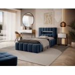 Επενδυμένο κρεβάτι Mercy mini-Mple-90 x 200