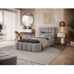 Επενδυμένο κρεβάτι Mercy mini-Gkri-90 x 200