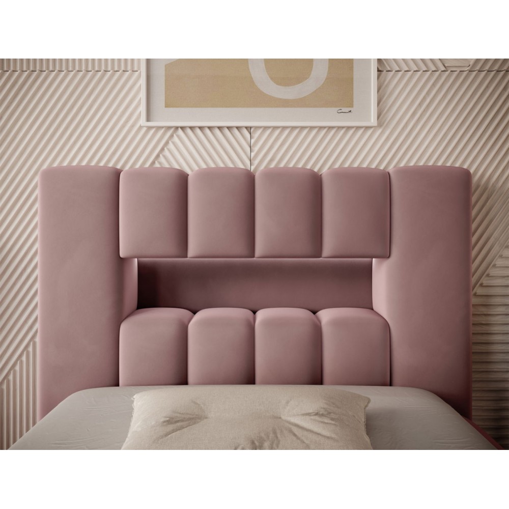 Επενδυμένο κρεβάτι Mercy mini-Roz-90 x 200