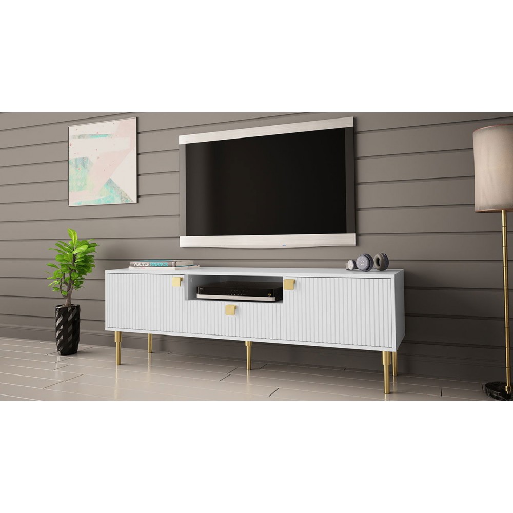 Έπιπλο τηλεόρασης 2D1S Dorset-Leuko