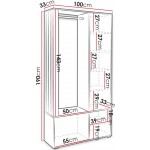 Γκαρνταρόμπα Milo-Artisan-Mauro