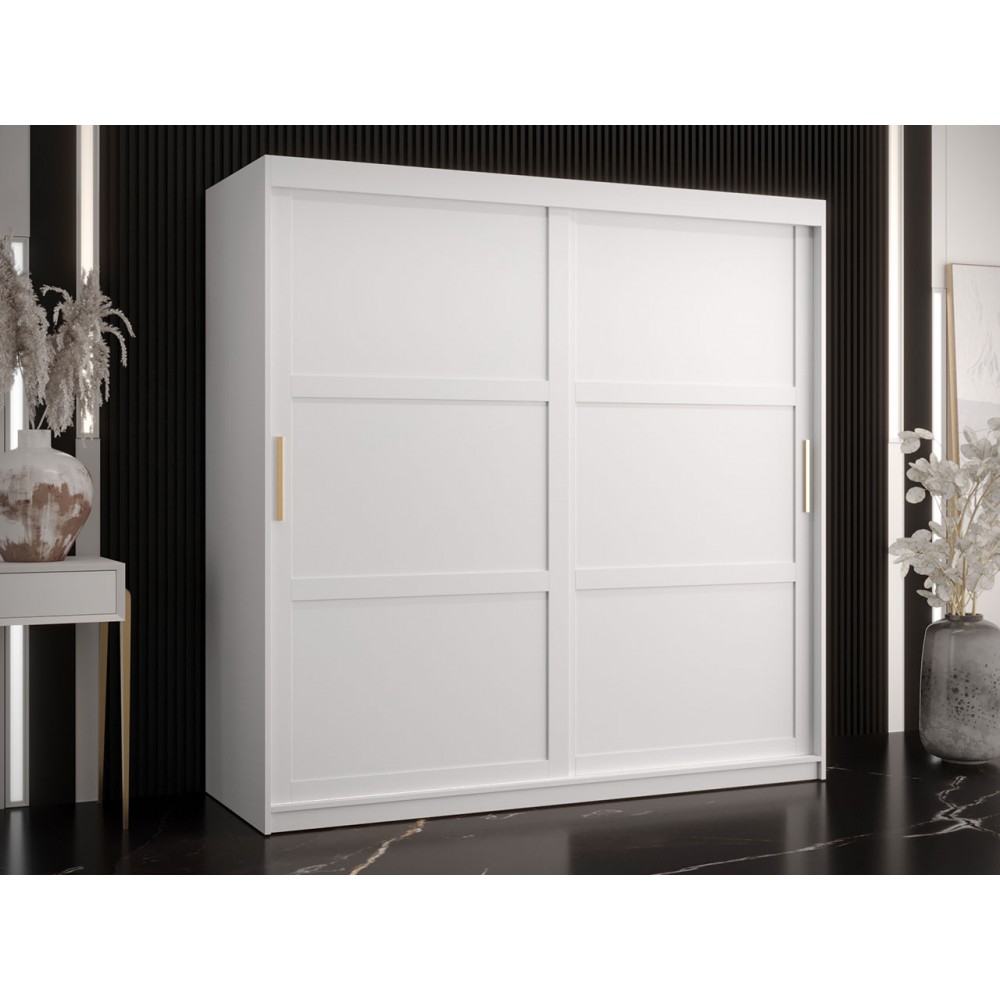 Ντουλάπα συρόμενη 180 Ramiro 1-Leuko