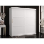 Ντουλάπα συρόμενη 180 Ramiro 1-Leuko