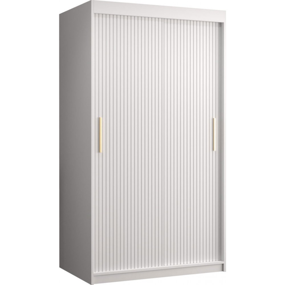 Ντουλάπα συρόμενη 100 Riflo Slim 1-Leuko