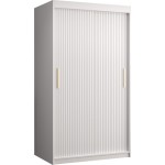 Ντουλάπα συρόμενη 100 Riflo Slim 1-Leuko