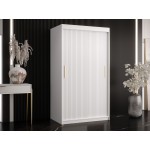 Ντουλάπα συρόμενη 100 Riflo Slim 1-Leuko