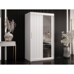 Ντουλάπα συρόμενη 100 Riflo Slim 2-Leuko