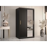 Ντουλάπα συρόμενη 100 Riflo Slim 2-Leuko