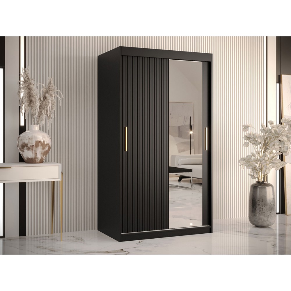 Ντουλάπα συρόμενη 100 Riflo Slim 2-Mauro