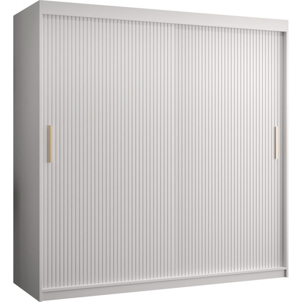 Ντουλάπα συρόμενη 180 Riflo Slim 1-Leuko