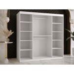 Ντουλάπα συρόμενη 180 Riflo Slim 2-Leuko