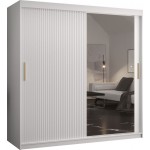 Ντουλάπα συρόμενη 180 Riflo Slim 2-Leuko