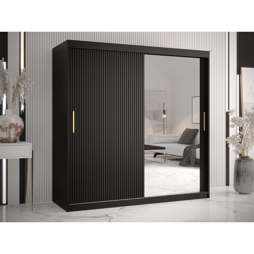 Ντουλάπα συρόμενη 180 Riflo Slim 2-Mauro