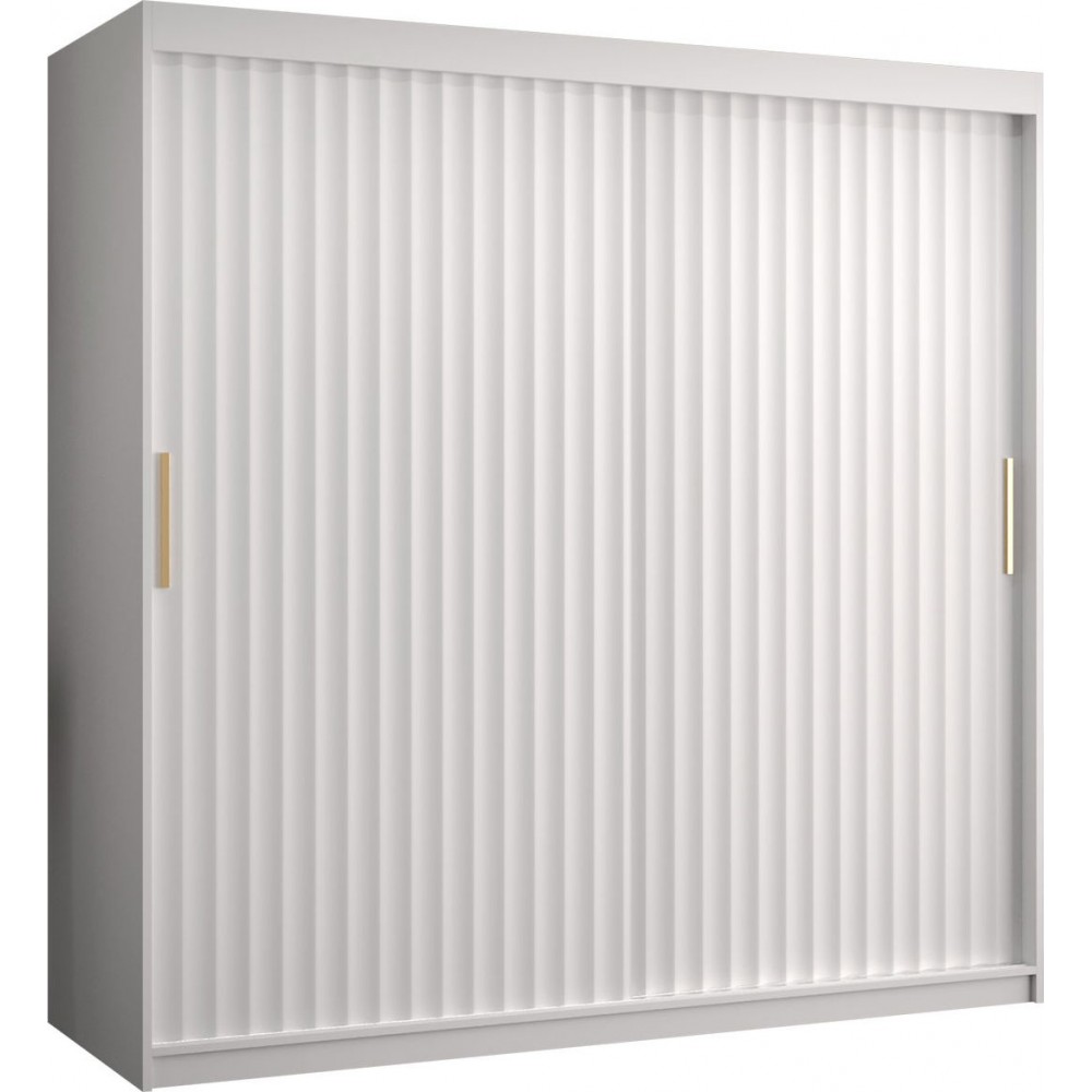 Ντουλάπα συρόμενη 180 Riflo Wave 1-Leuko