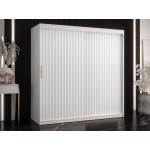 Ντουλάπα συρόμενη 180 Riflo Wave 1-Leuko